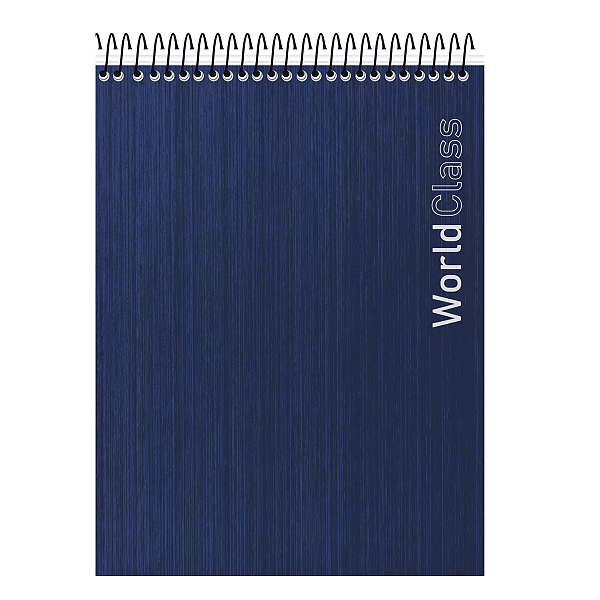 Caderno Espiral Cd Superior 01Mat/80fls World Class Animativa