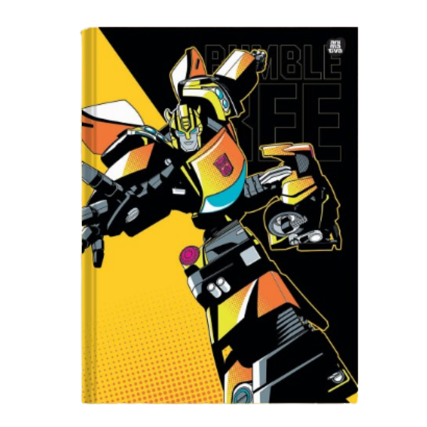 Caderno Brochurão Capa dura Transformers 80fls Animativa SD