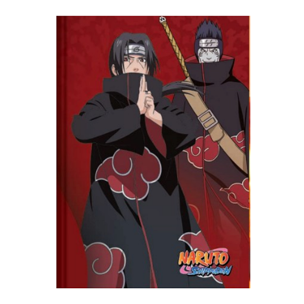 Caderno Brochurão Capa dura Naruto 80fls Animativa