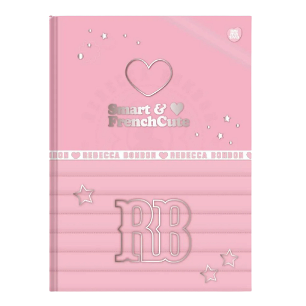 Caderno Brochurão Capa dura Rebecca Bonbon 80fls Animativa