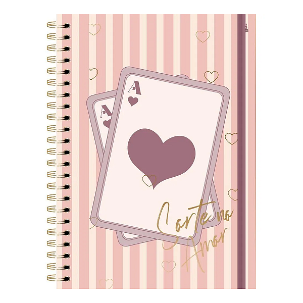 Caderno Espiral Cd Uni 10Mat/160fls Doce Animativa