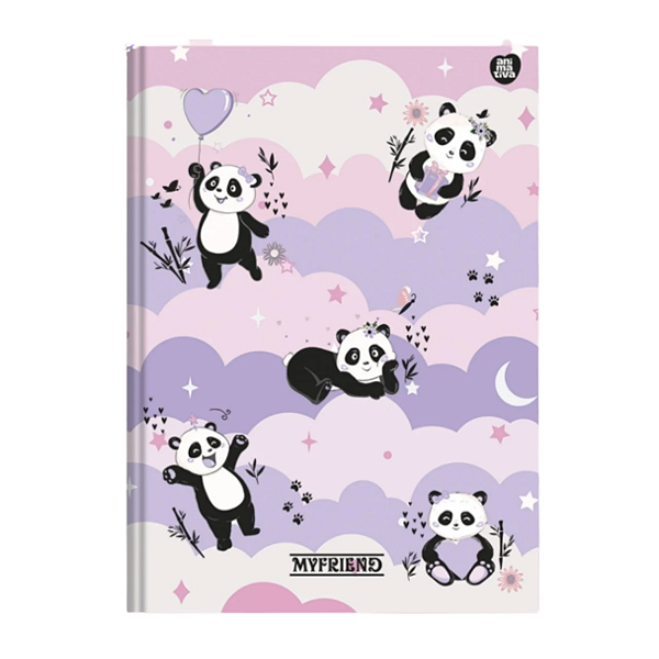 Caderno Brochurão Cd My friend 80fls Animativa