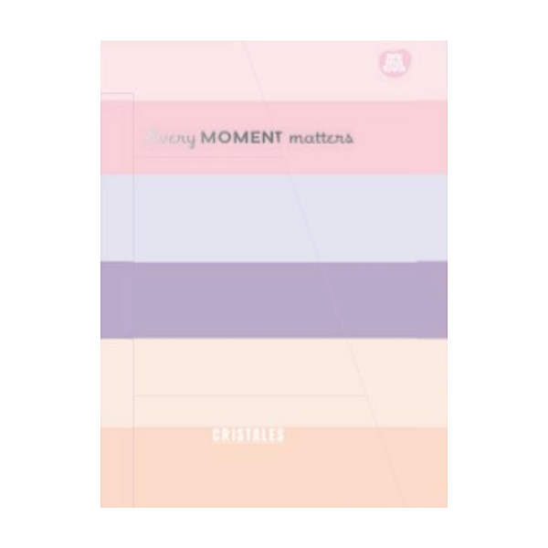 Caderno Espiral Cd Uni Cristales 80fls Animativa