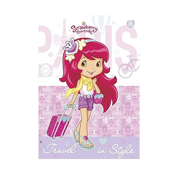 Caderno Brochurão Cd 80 fls Moranguinho Animativa