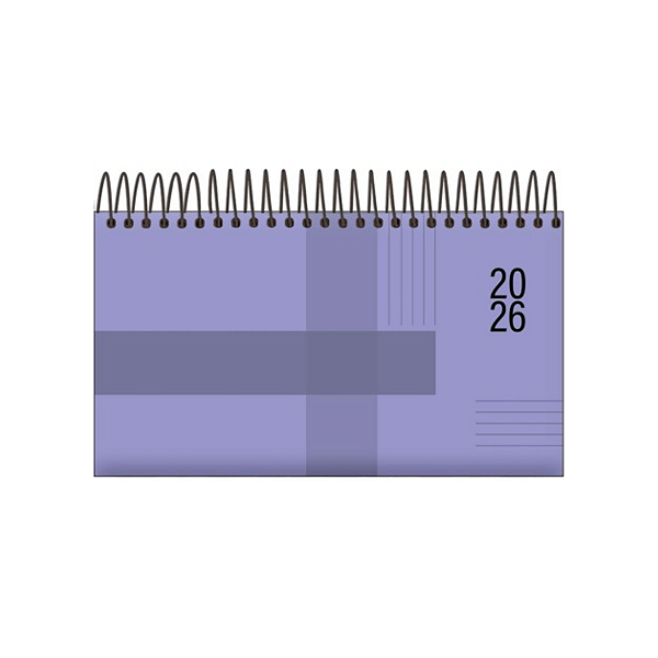 Agenda Espiral Capa dura 2026 Mini Moderna Block Foroni