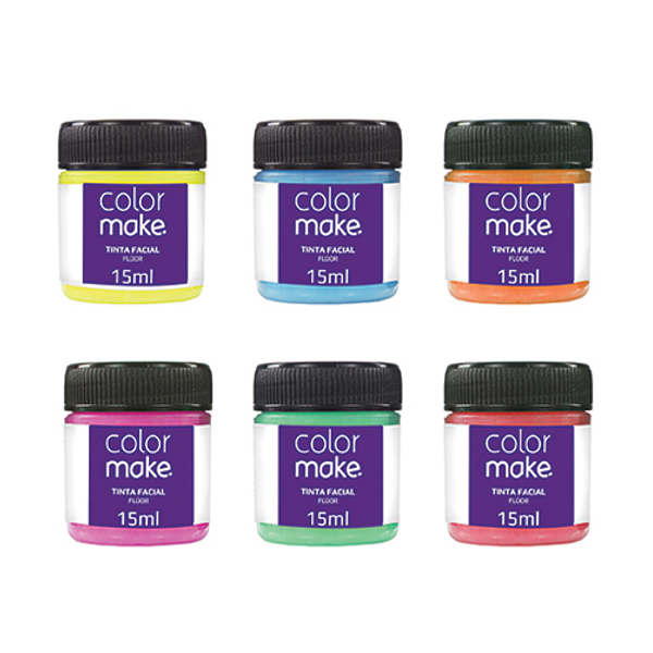 Tinta Liquida Facial 15ml Neon Color Make