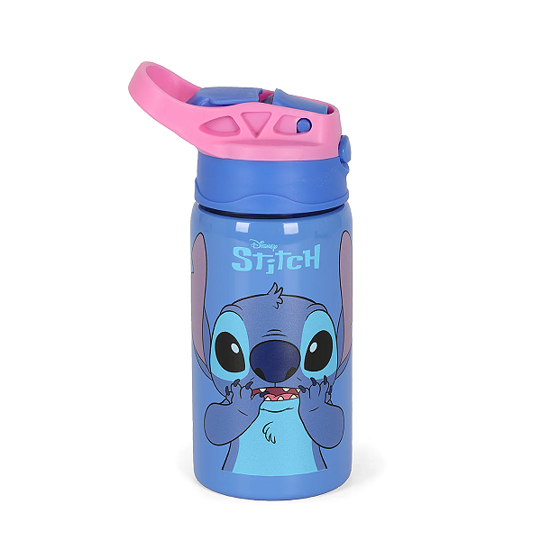 Garrafa Térmica 500ml Stitch Azul Maxlog