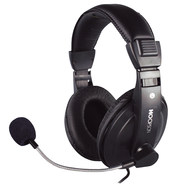 Fone de Ouvido Headset C/fio Microfone Hoopson