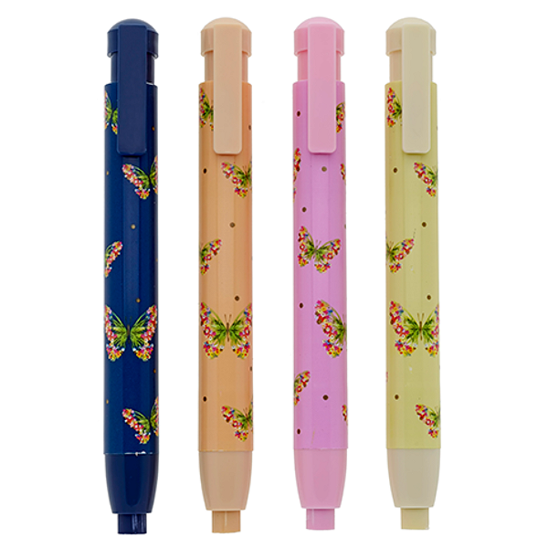 Caneta Borracha Love Borboleta Molin