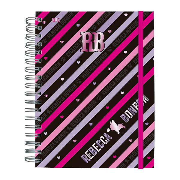 Caderno Smart Espiral Capa dura Uni Rebecca Bonbon