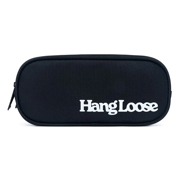 Estojo 2 Divisórias HangLoose Preto Nytron