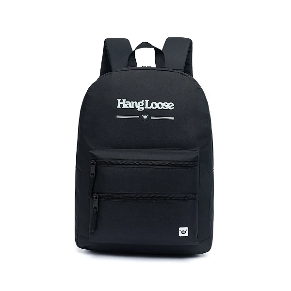 Mochila De Costas HangLoose Preto HL1562 Nytron