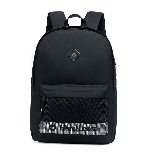 Mochila de Costas HangLoose Preto HL1566 Nytron