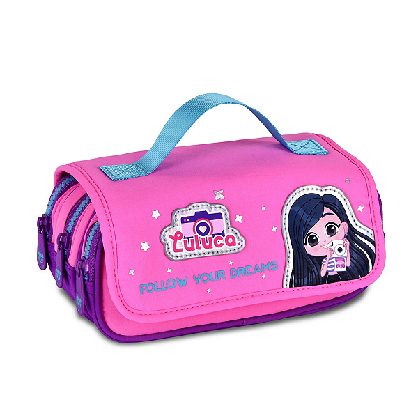 Estojo 3 Divisória Luluca Clio