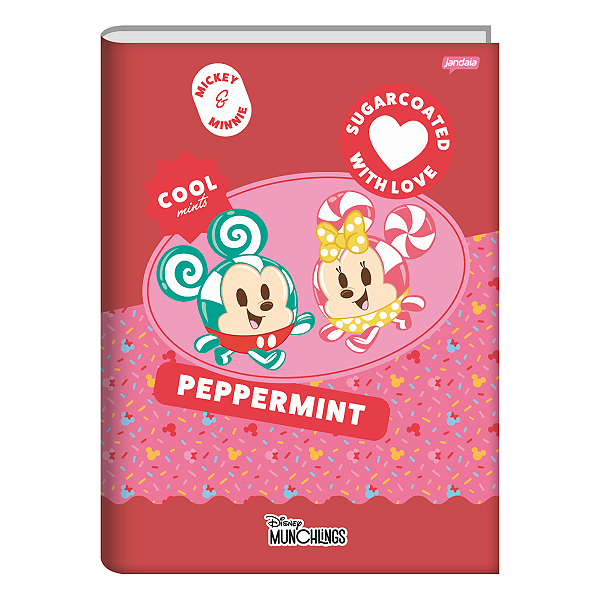Caderno Brochurão Cd Disney Munchling 80fls Jandaia