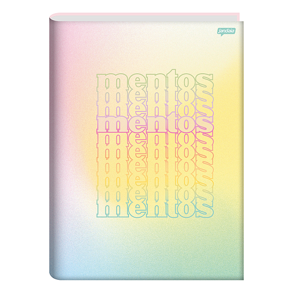Caderno Brochurão Capa dura 80fls Mentos Jandaia
