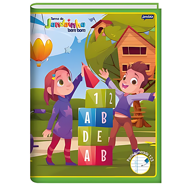 Caderno Brochura Universitário Jandainha Bom Bom 80fls Jandaia