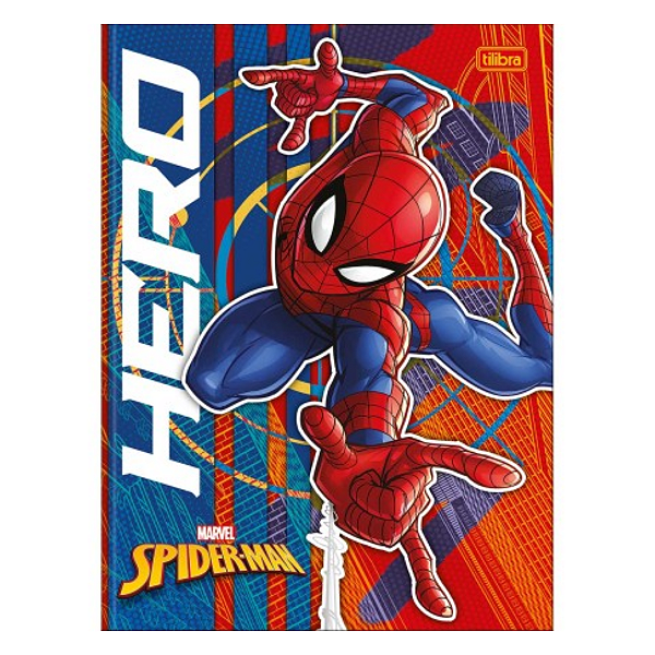 Caderno Brochurão Cd Spider Man 80fls Tilibra