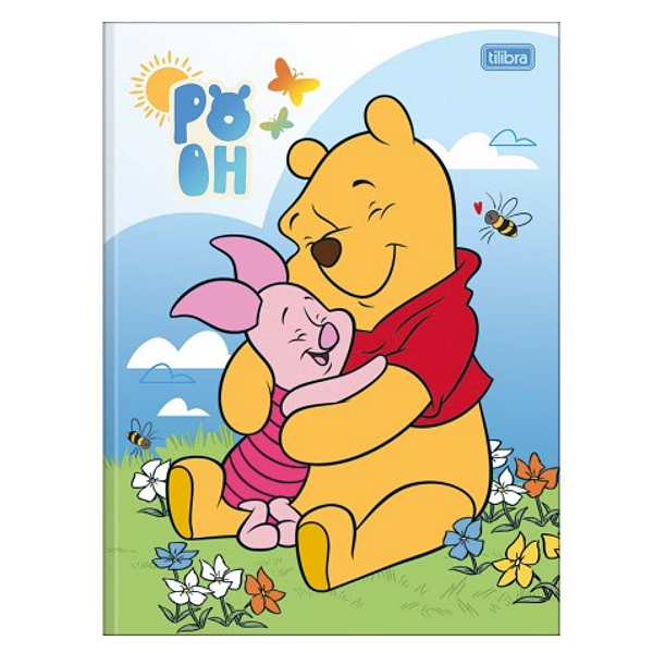Caderno Brochurão Cd 80 folhas Pooh Tilibra
