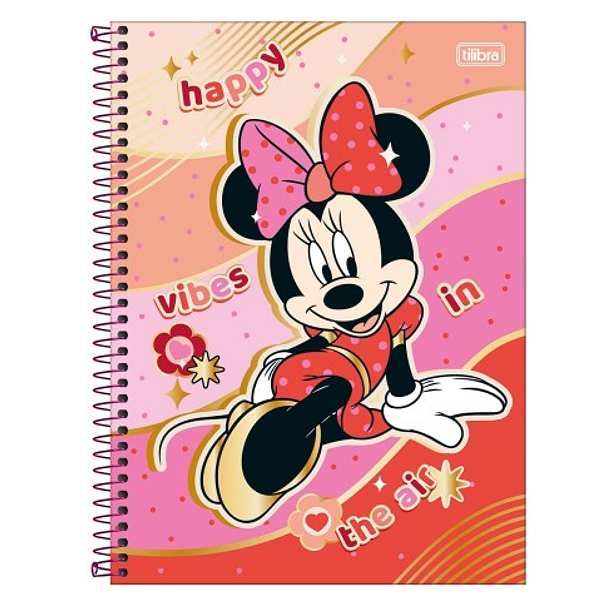 Caderno Espiral Cd Minnie Mouse 160fls Tilibra