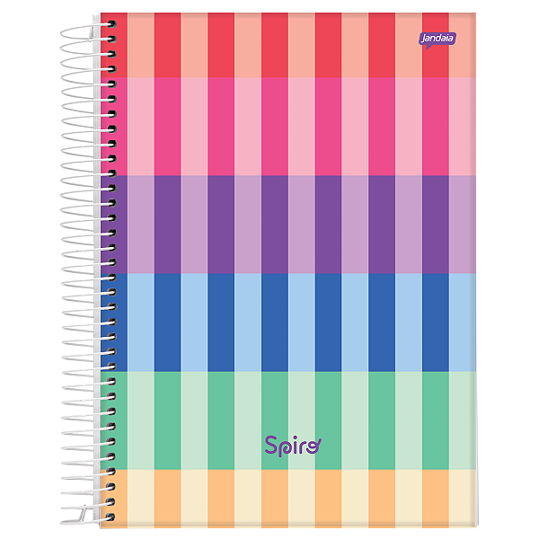 Caderno Espiral Cd Spiro 10Mat/160fls Jandaia