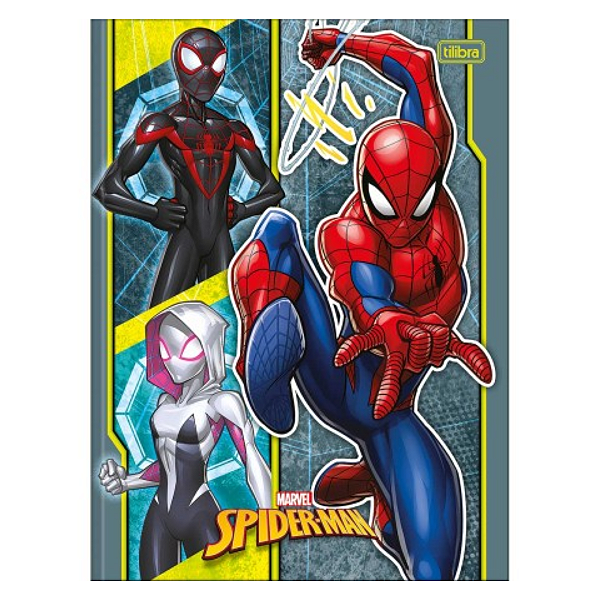 Caderno Brochurão Capa dura Spider Man 48fls Tilibra