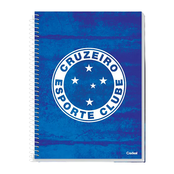 Caderno Espiral Cd Cruzeiro 10Mat/160fls Credeal