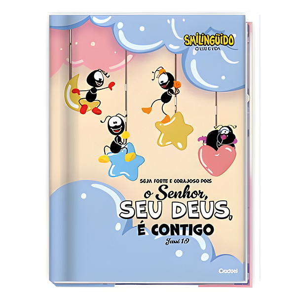 Caderno Brochurão Cd smilinguido 80fls Credeal