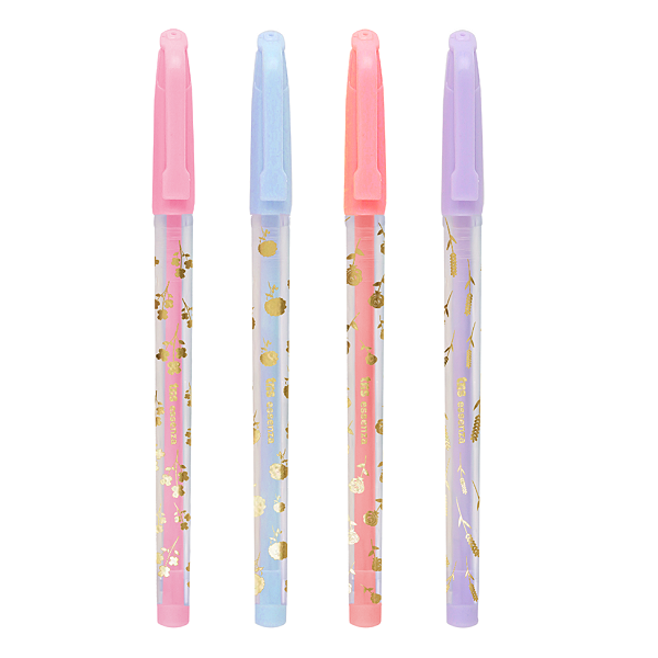 Caneta Esferográfica 0.7 Essenza Holic Flores Tris