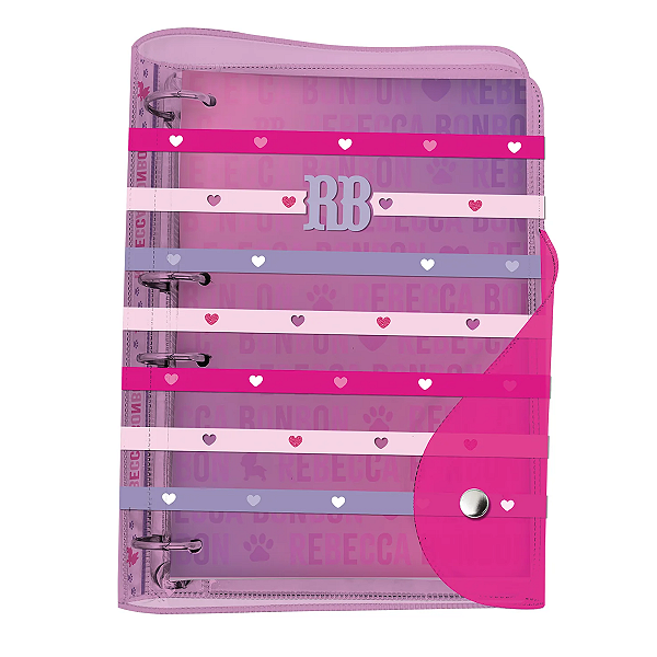 Caderno Argolado Colegial 192fls Rebecca Bonbon Dac