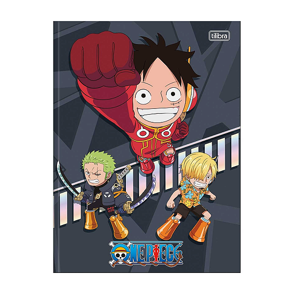 Caderno Brochurão Cd One Piece 80fls Tilibra