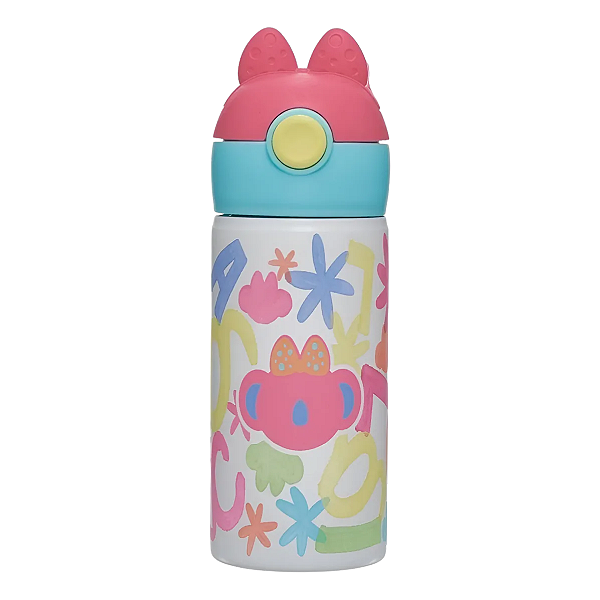 Garrafa Térmica Com Canudo 420ml Lilica Repilica 7715173 Pacific