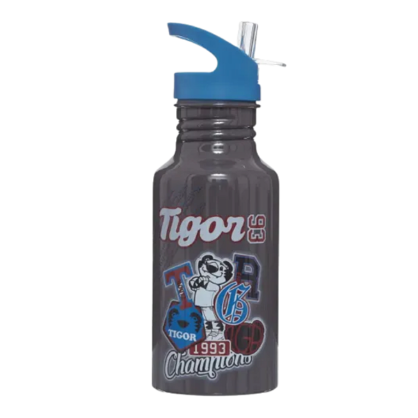 Garrafa de Alúminio Tigor Champions 500ml Pacific