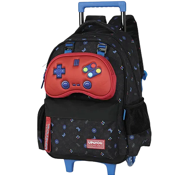 Mochilete com Rodinhas Masculino Video Game Up4you