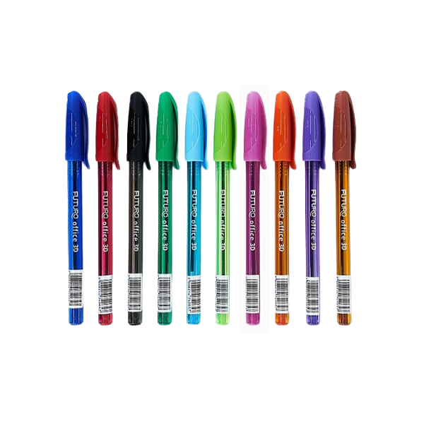 Caneta Esferográfica 1.0mm Tristar Color 10 Cores Futuro