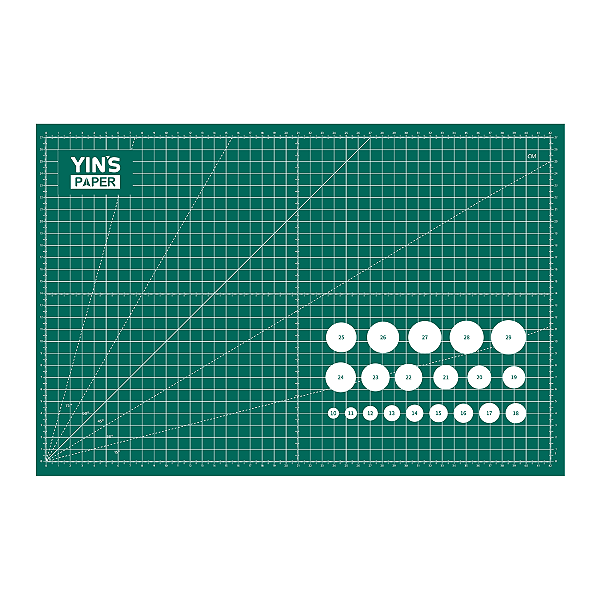 Base de Corte 45X30CM A3 Dupla Face Yins