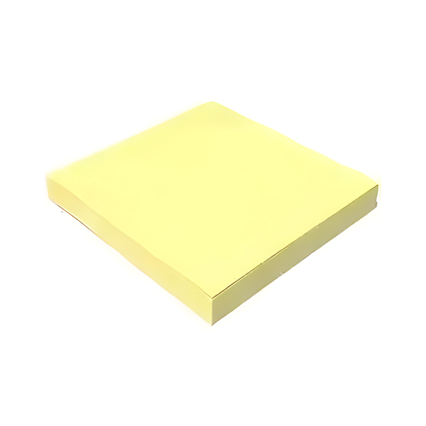 Bloco Adesivo 76X76 Amarelo 50 Folhas Futuro