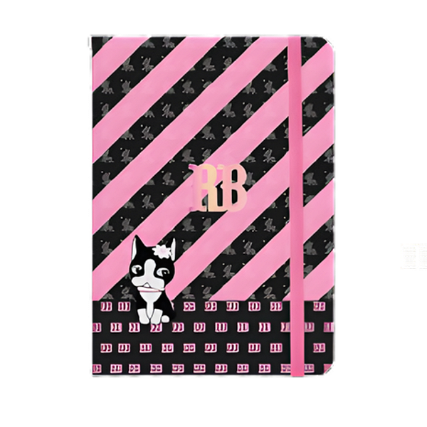 Caderno Costurado A5 C/Pauta 80fls Rebecca Bonbon Skypaper