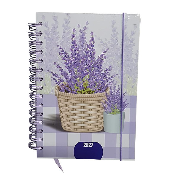 Agenda 2027 Lilás 14.5X21Cm 336 FLS Amigold