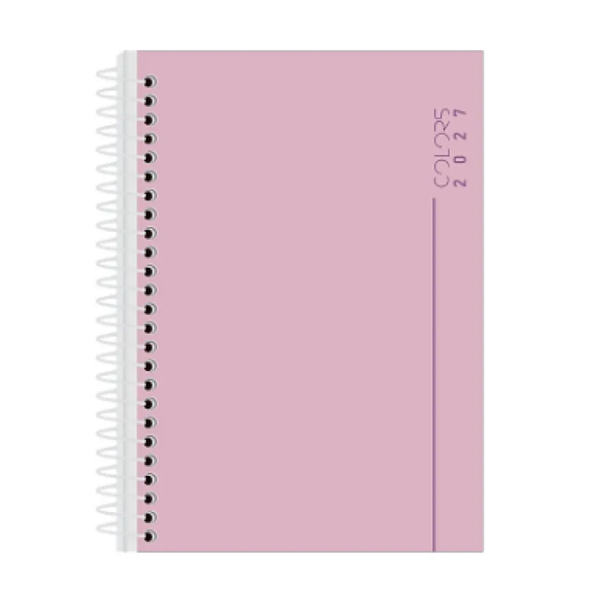 Agenda Espiral CD 1/4 Colors 2027 Animativa SD