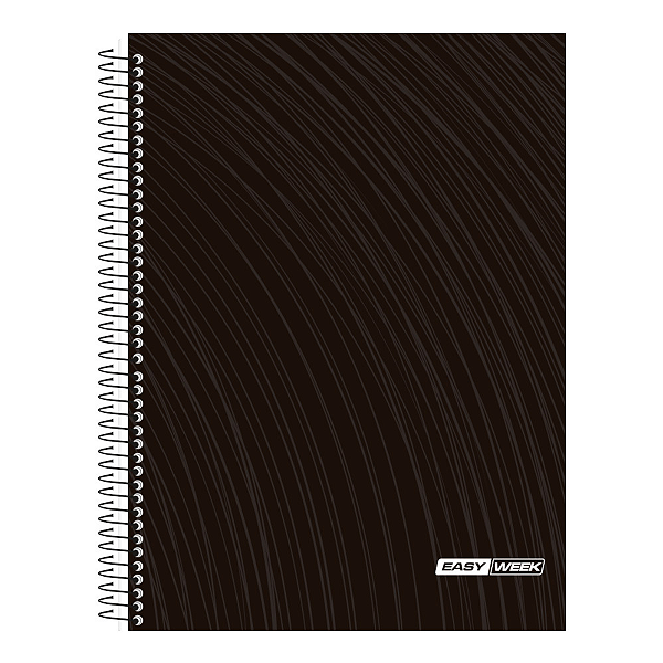 Agenda Espiral Universitário Capa dura Easy Week 2027 Animativa