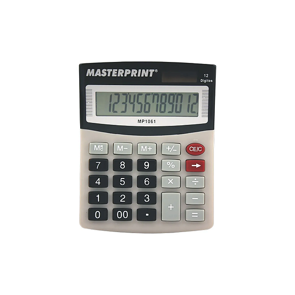 Calculadora 12 Dígitos MP 1061 Masterprint