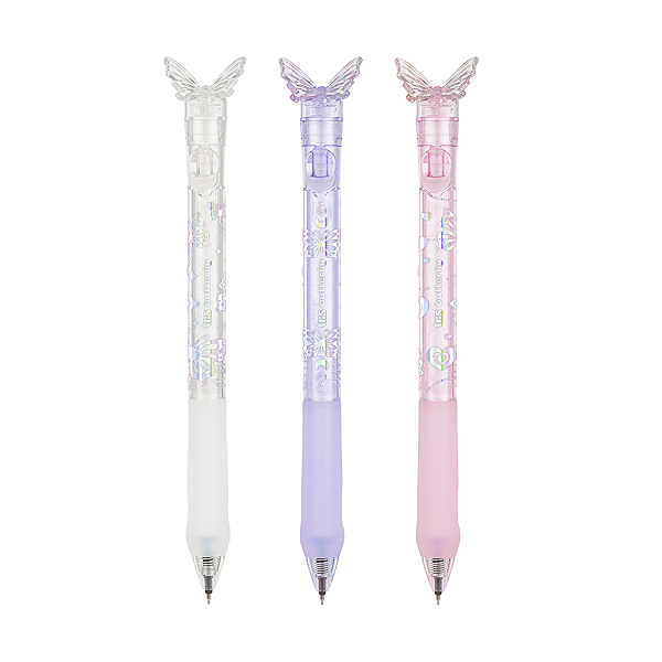 Caneta Gel Pixie Butterfly 0.5mm Holic Tris