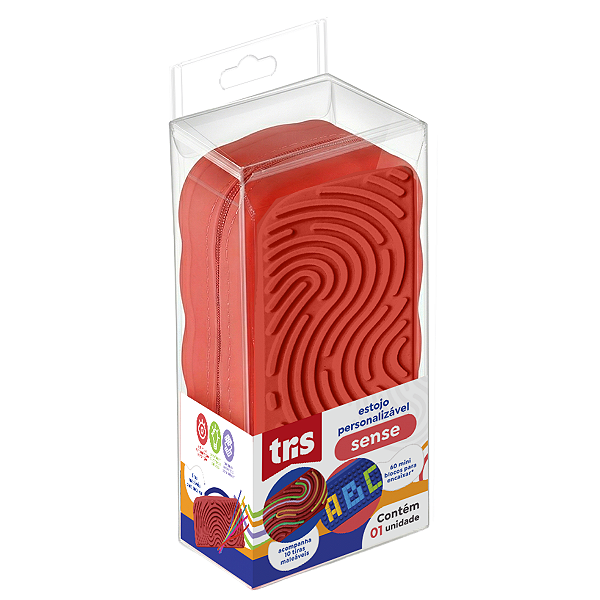 Estojo Silicone Sense Personalizável Tris