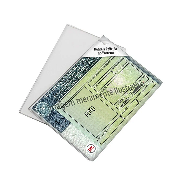 Protetor de CNH 63X89mm DAC
