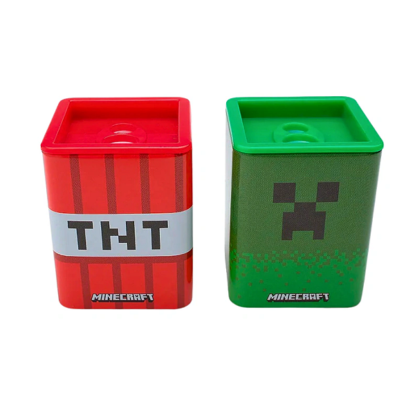 Apontador Com Depósito Duplo Minecraft LEOLEO