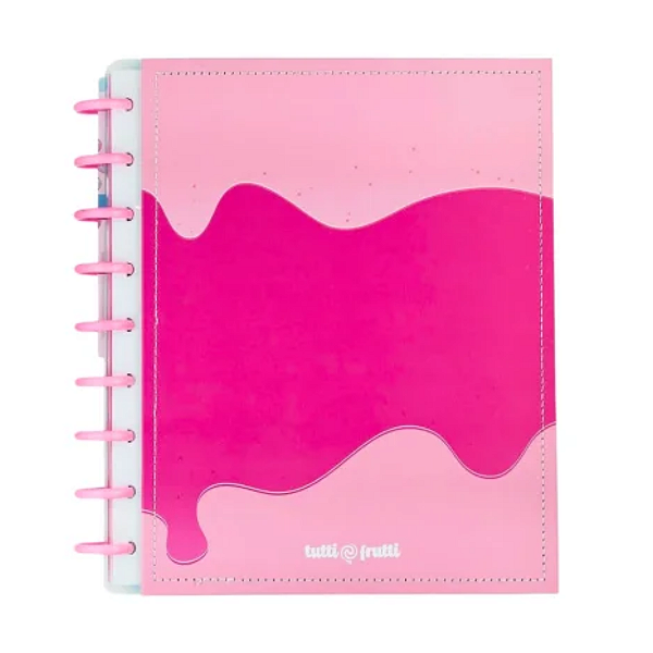 Caderno Disco 06Mat/80fls Tutti fruitt BRW