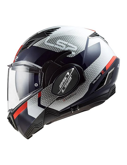 Capacete Ls2 Valiant Ii Citius Azul