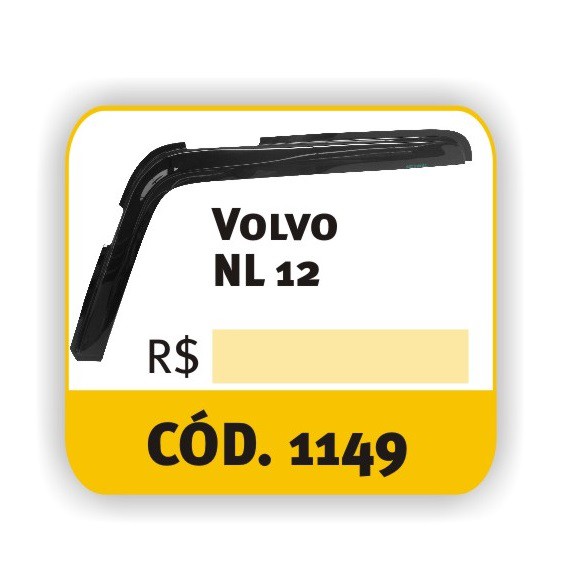 CALHA VOLVO MODELO NL10/NL12  EM L - FUMÊ