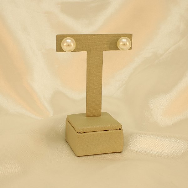 Brinco de Pérola Banhado a Ouro 18k